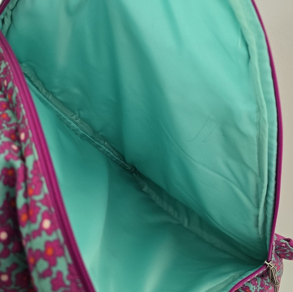 Vera Bradley Ligthen Up Printed Ditsy Dot Grand Backpack - Picture 10 of 12